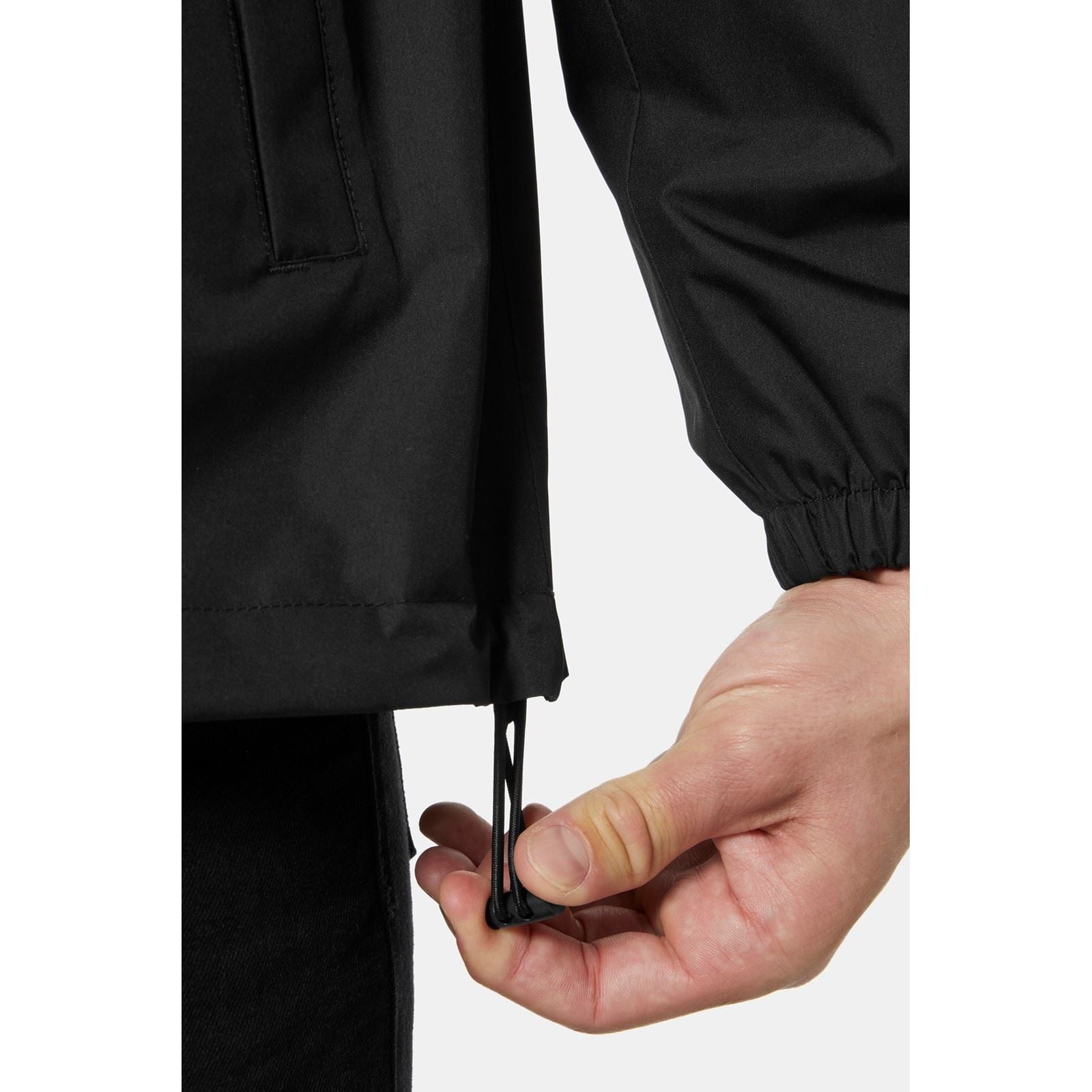 Helly Hansen Sport Vancouver Rain Jacket Veste De Pluie Noire Pour Hommes