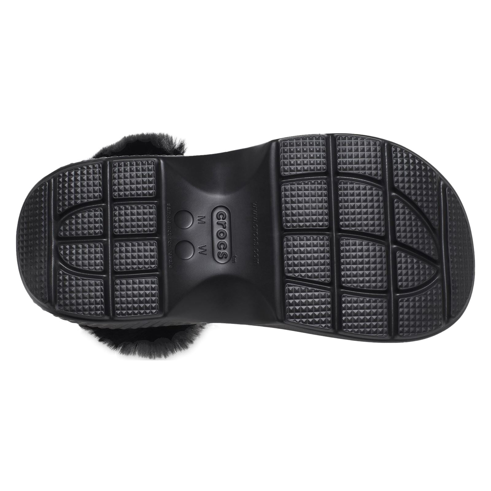 Crocs Stomp Lined Les sabots noirs pour femmes Eva
