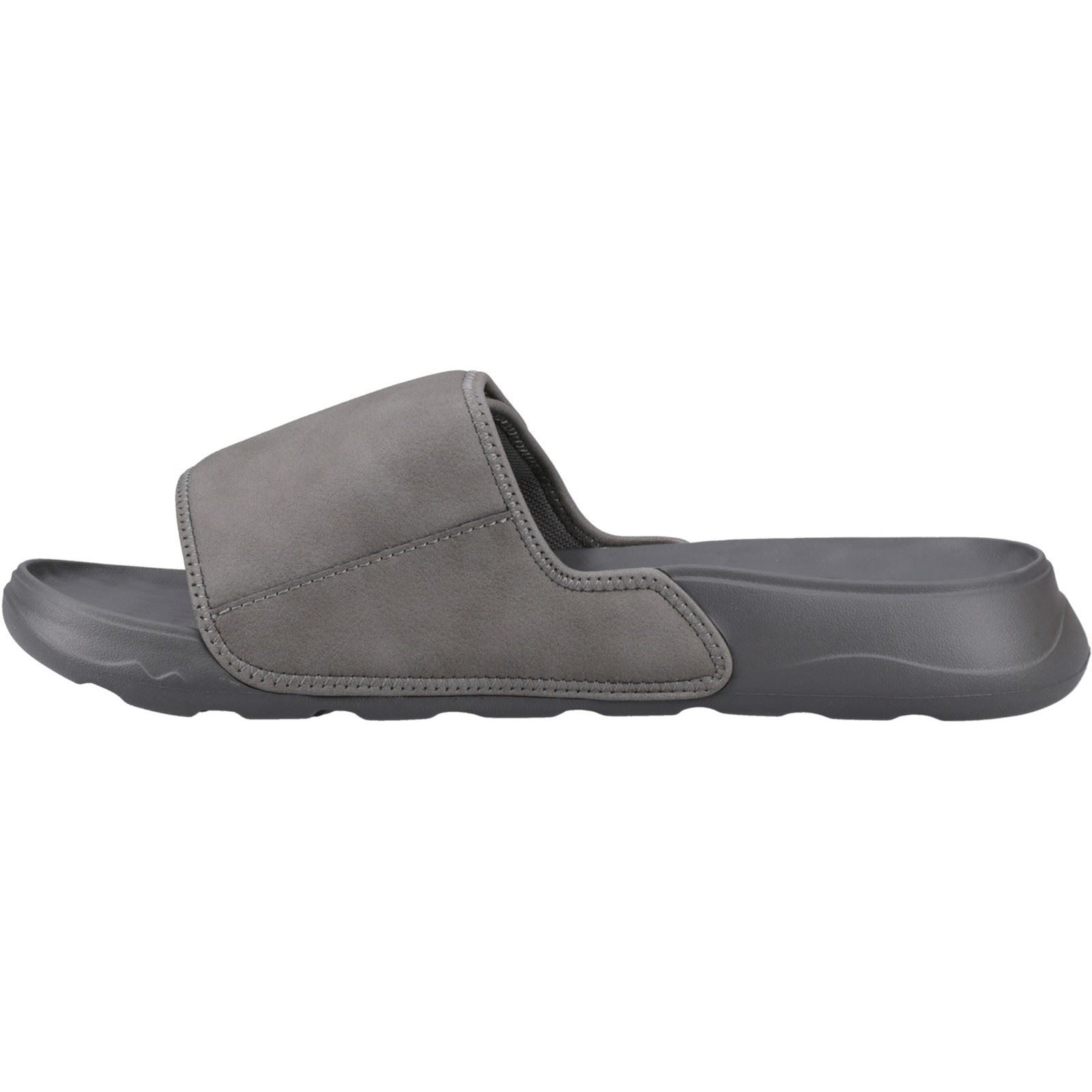 HEYDUDE Shore Slide Classic Slides Pour Homme En Polyester Gris Granit