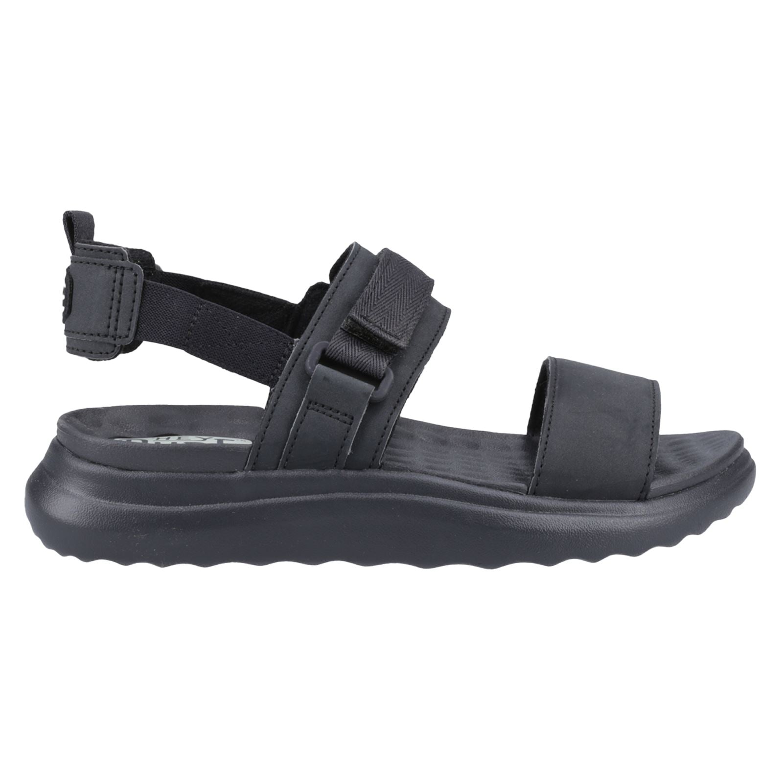 HEYDUDE Collins Mono Sport Sandales Noires Pour Femmes