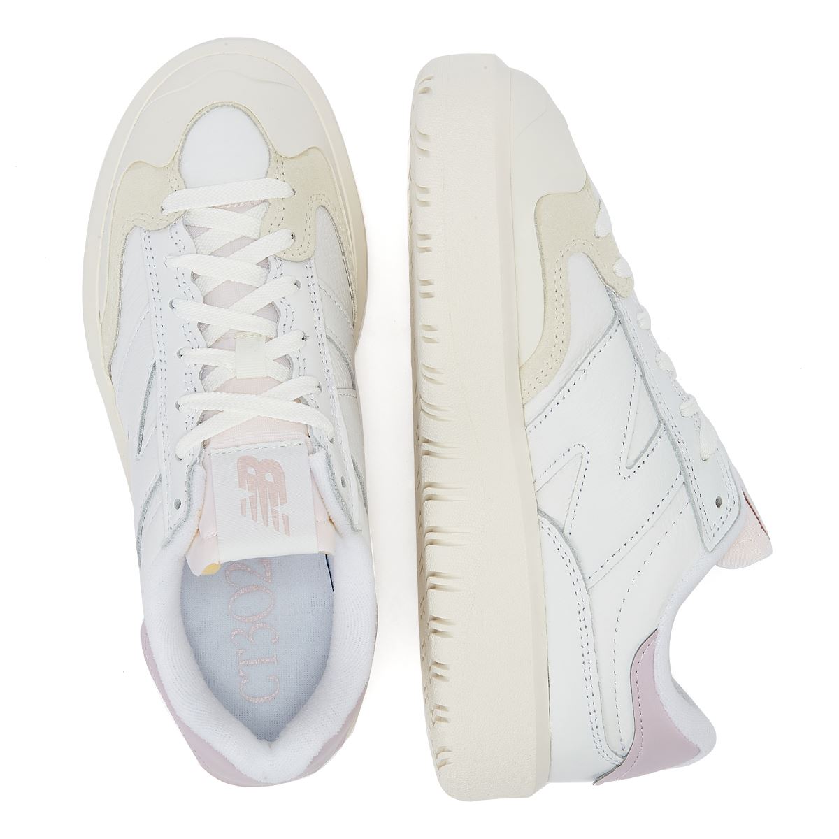 New Balance 302 Baskets Femme Blanches/Roses