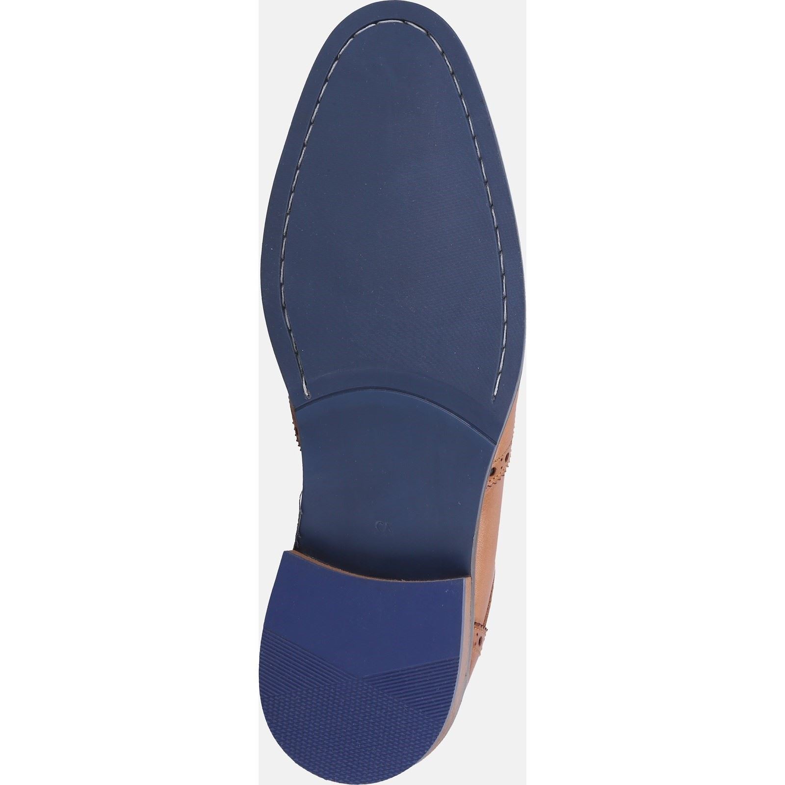 Hush Puppies Dustin Brogue Chaussures Richelieu Homme En Cuir Marron Clair