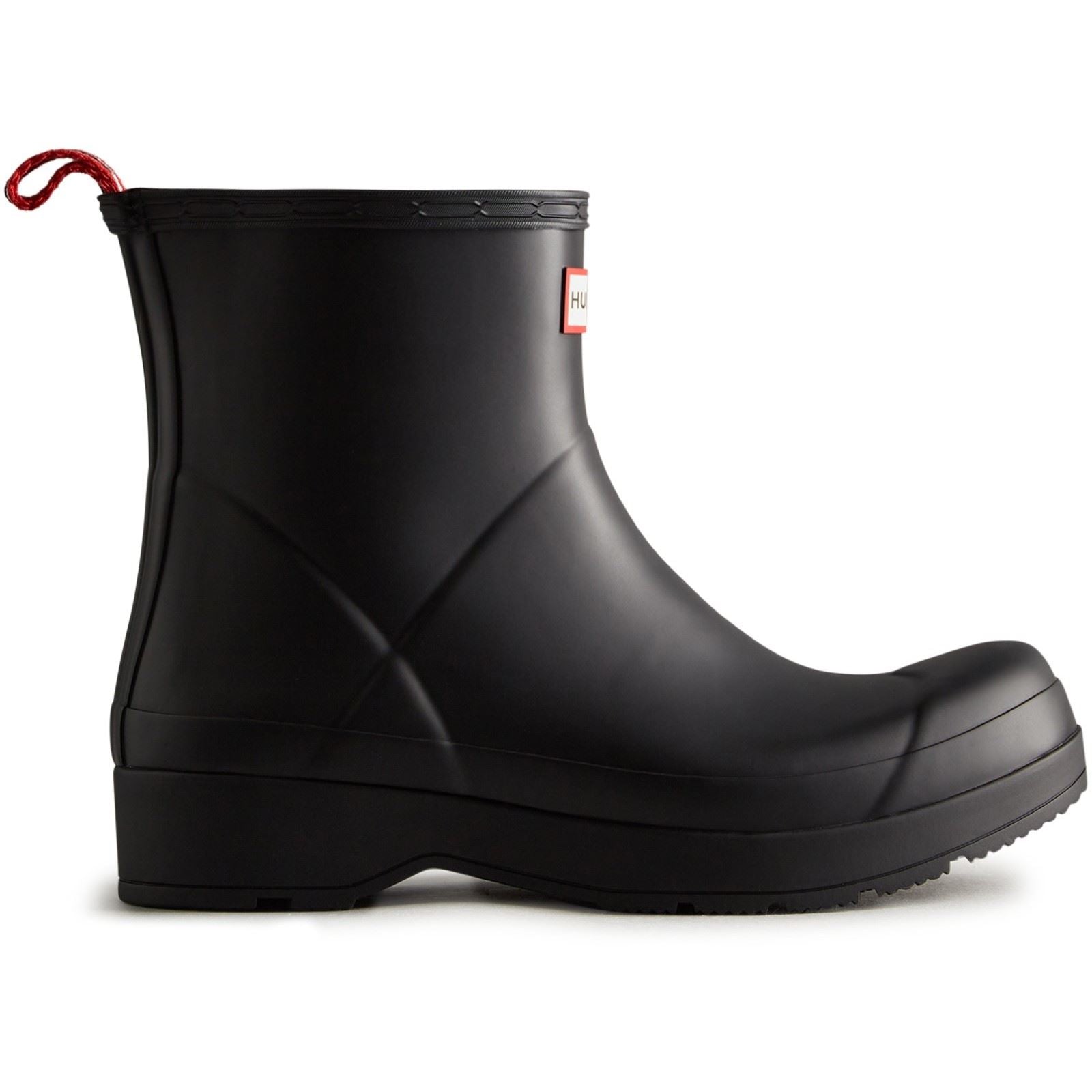 Hunter Play Boot Short Bottes En Caoutchouc Noires Pour Homme