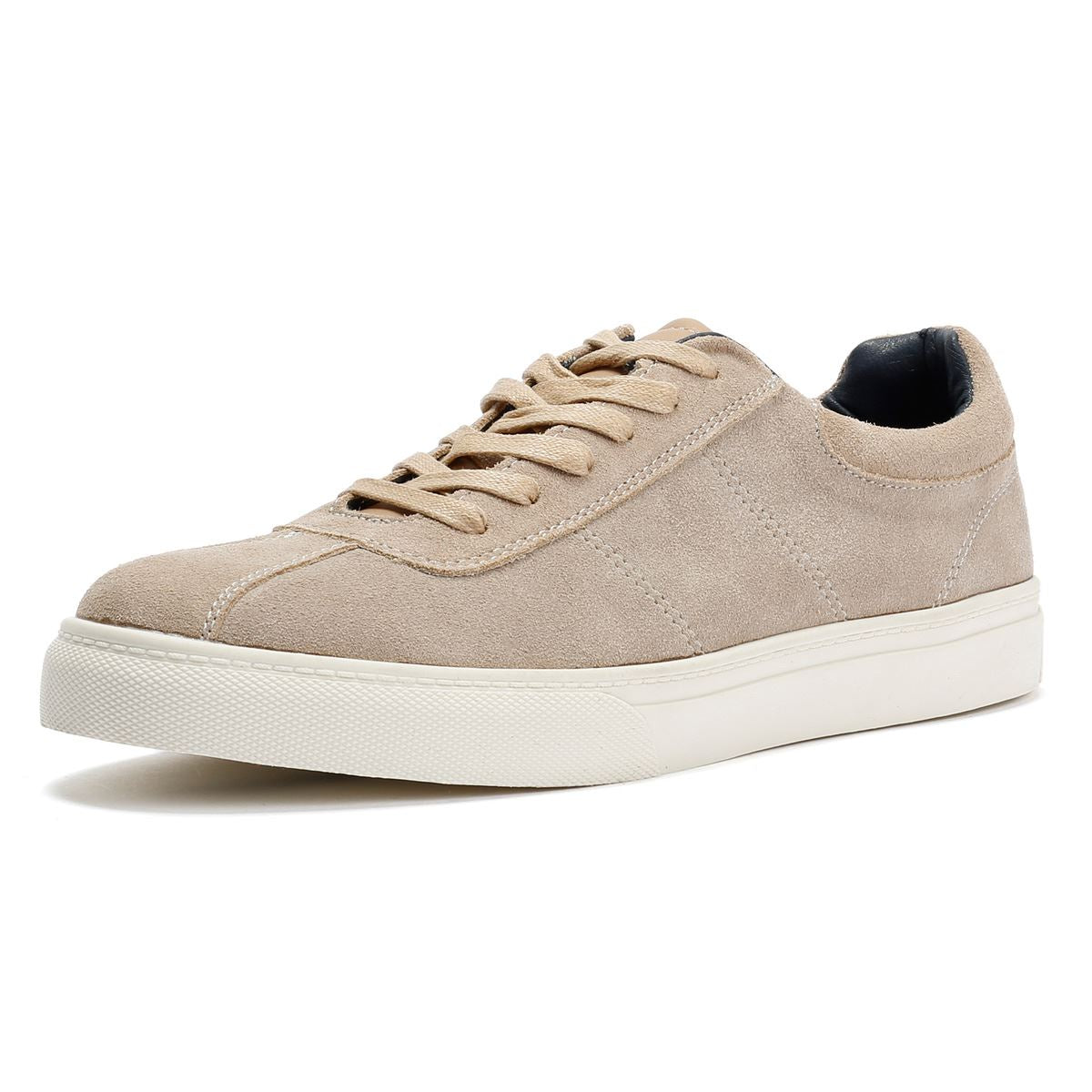 Ben Sherman Bentley II Baskets Grises Pour Hommes En Suede