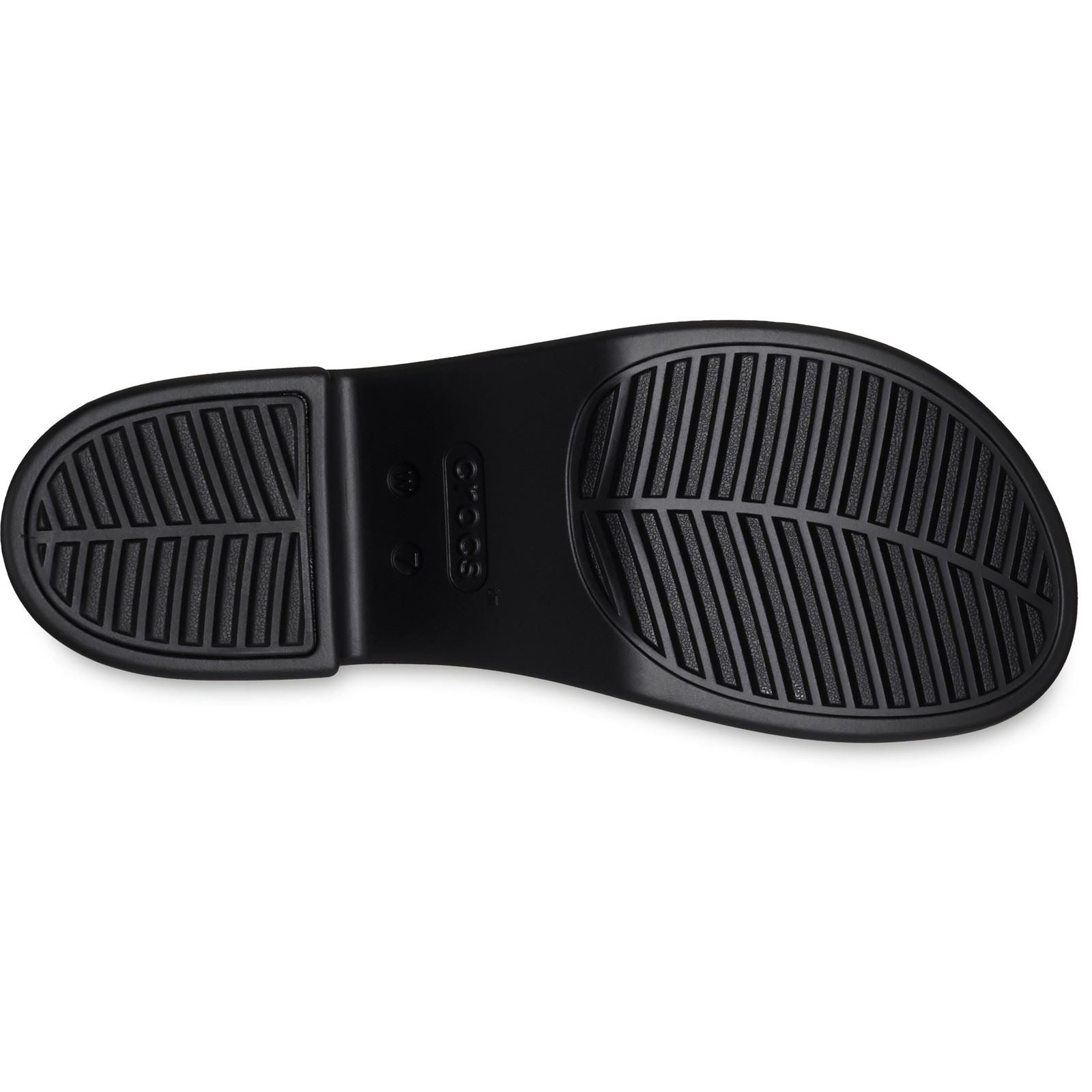 Crocs Brooklyn Heel Sandales Noires Pour Femmes