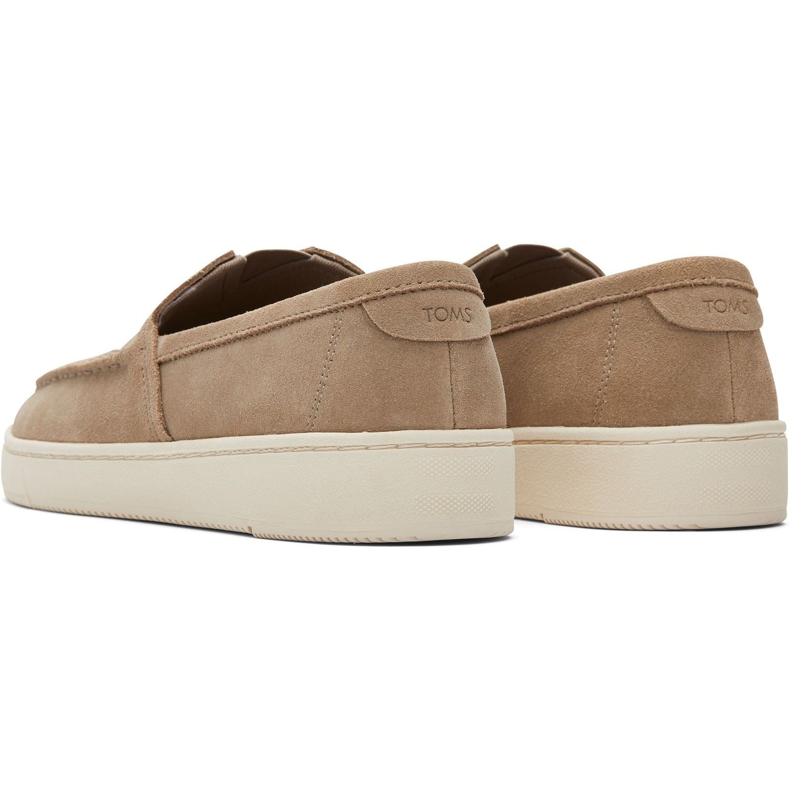 TOMS TRVL Lite Espadrilles En Cuir Pour Hommes Dune