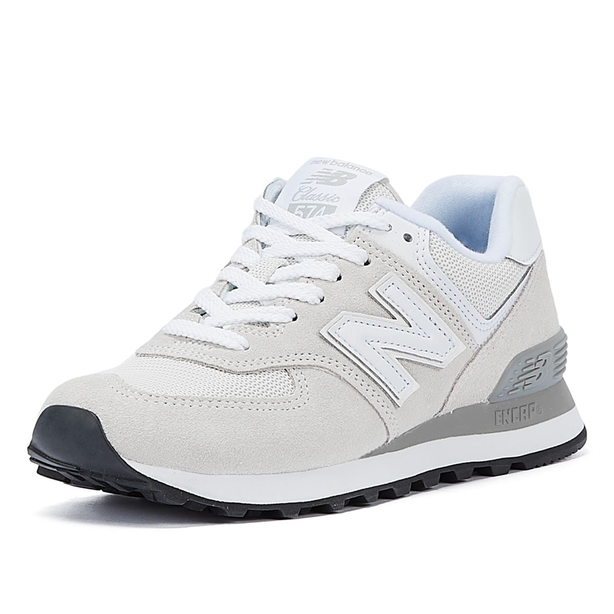 New Balance 574 Nuages De Nimbus Baskets Pour Femmes En Gris Clair