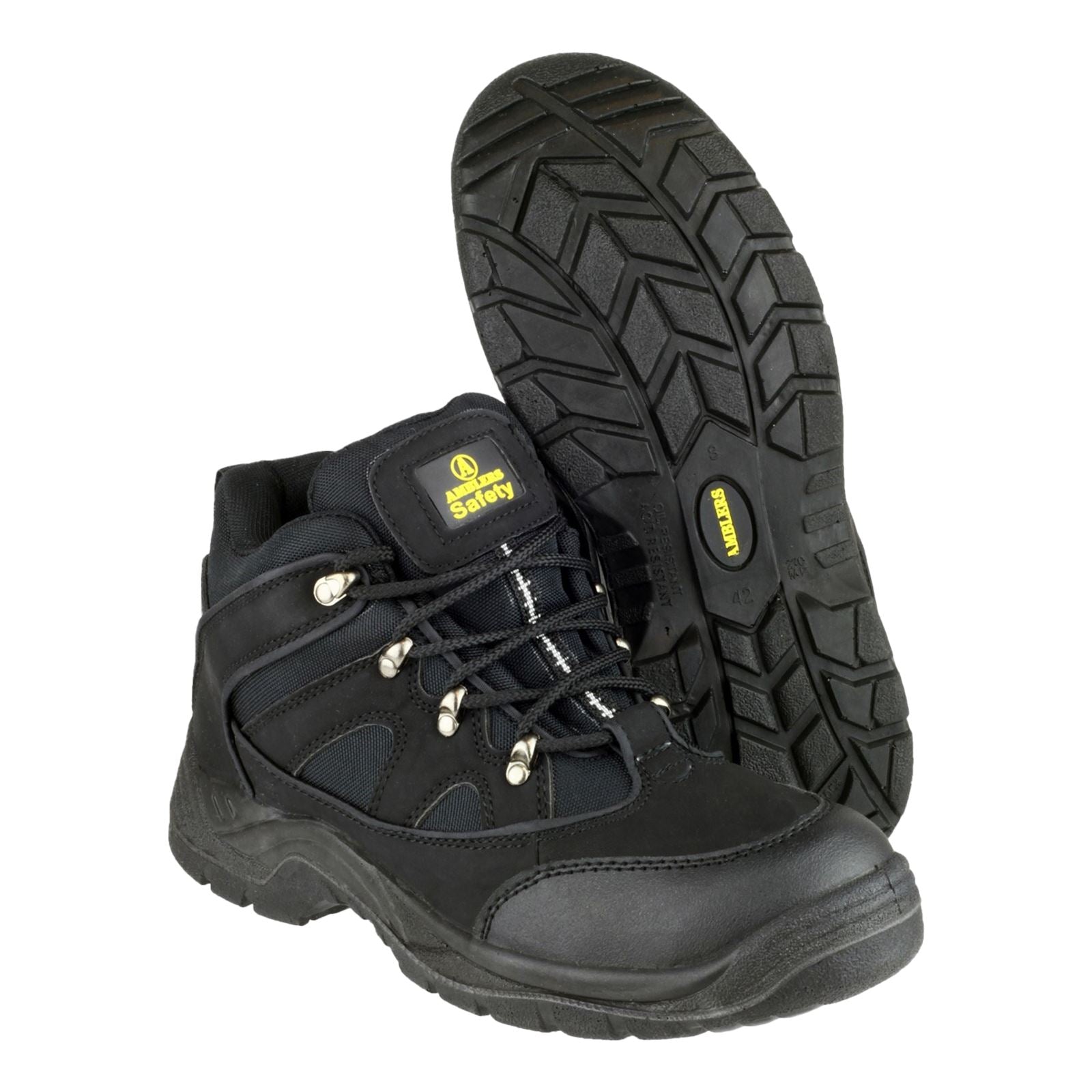 Amblers Safety  Bottes De Sécurité Synthétiques Noires Fs151