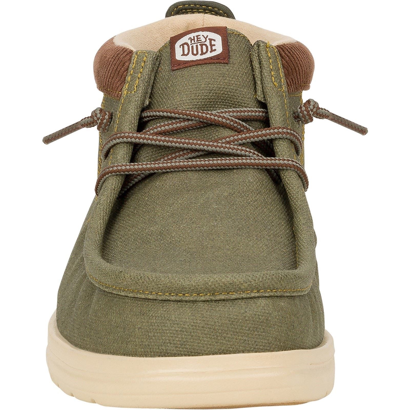HEYDUDE Wally Mid GripR Bottes En Olive Poussiéreux Pour Hommes