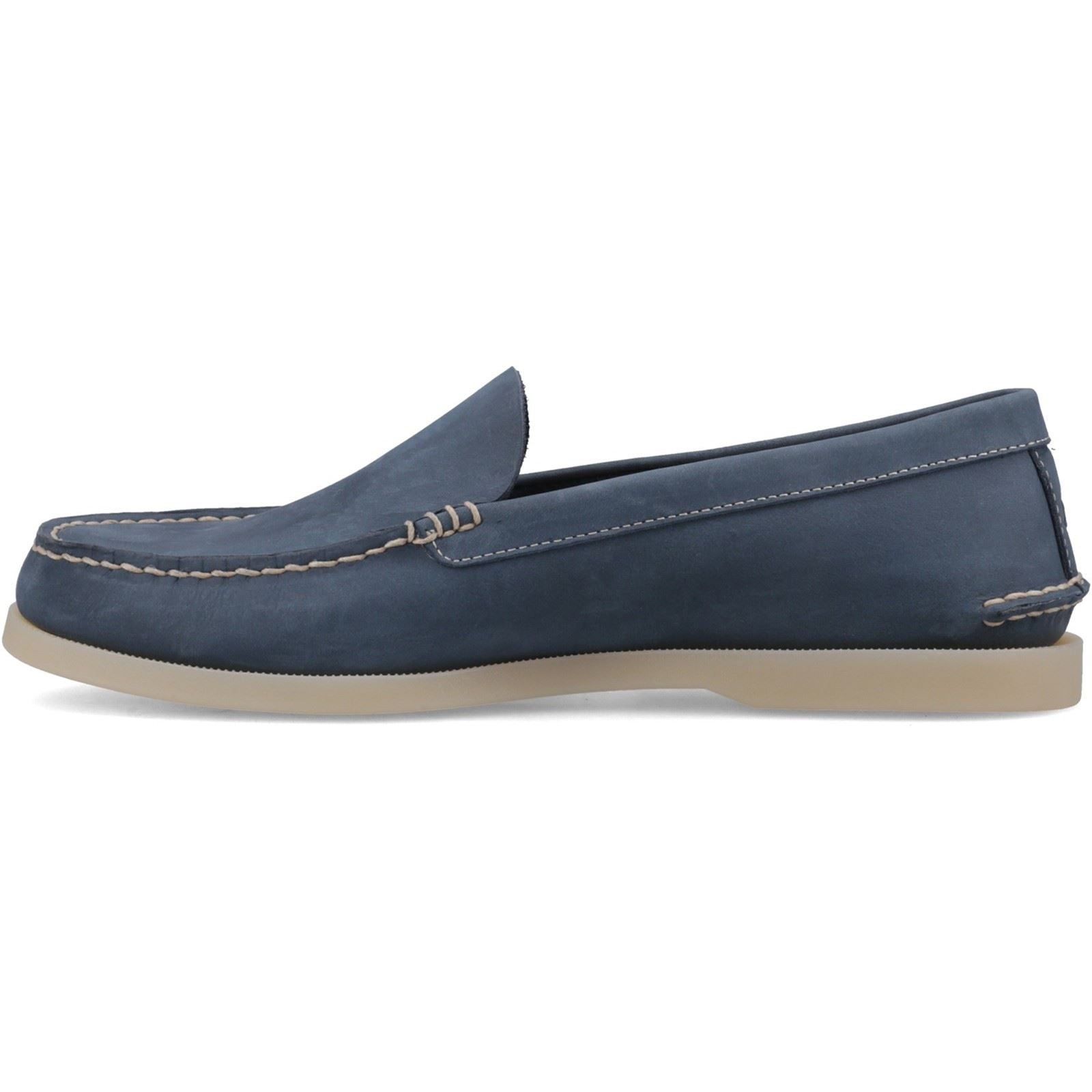 Sperry Authentic Venetian Mocassins En Cuir Pour Hommes Bleu Marine