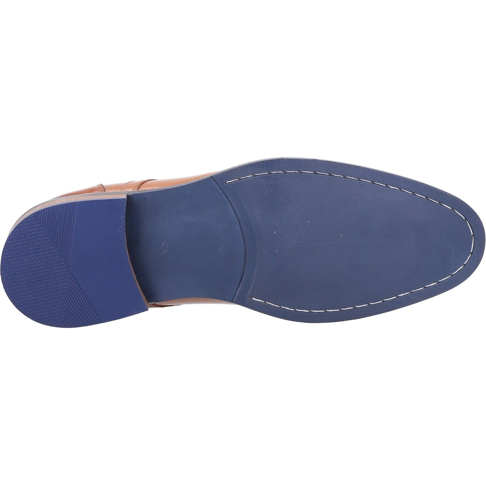 Hush Puppies Damien Lace Up Chaussures À Lacets En Cuir Pour Homme Couleur Fauve