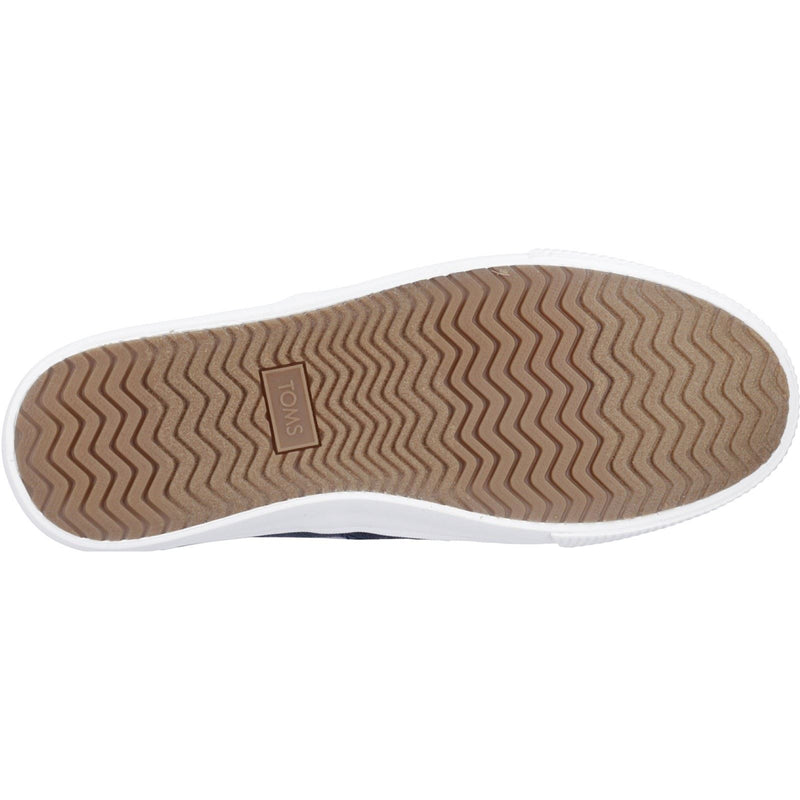 TOMS Baja Espadrilles En Jute Pour Homme, Bleu Marine
