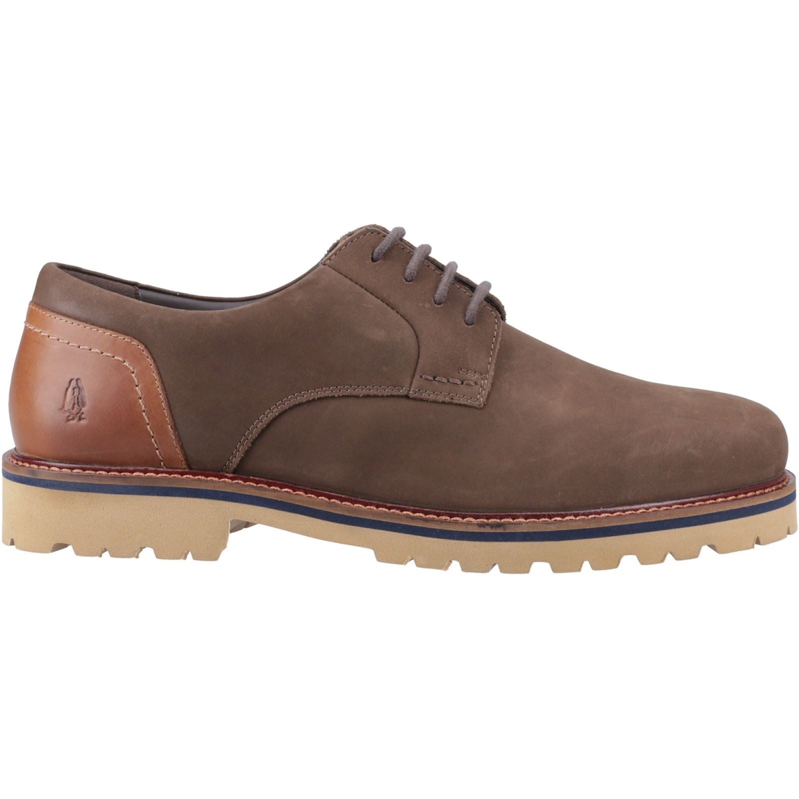 Hush Puppies Marcus Chaussures À Lacets Pour Hommes En Nubuck Marron