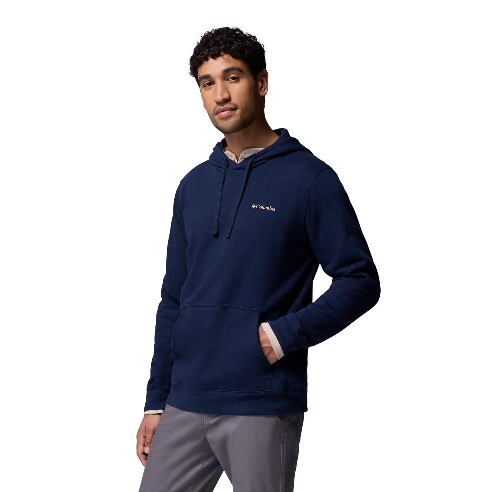 Columbia Columbia Trek Graphic Hoodie Haut De Sweat À Capuche Graphique Trek En Coton Pour Homme, Bleu