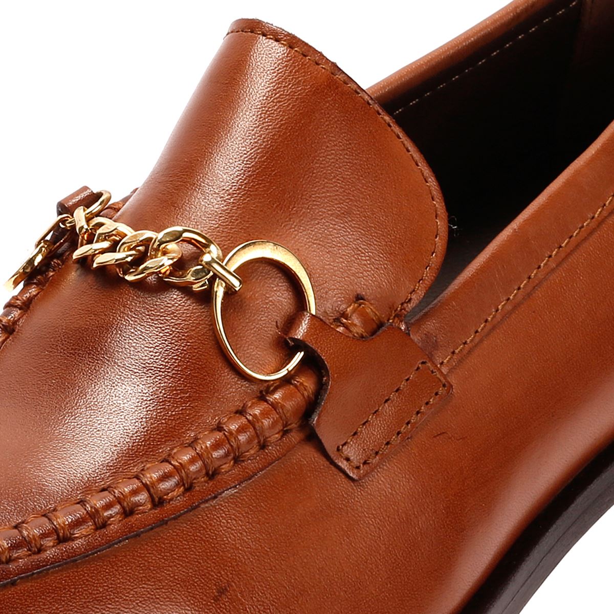 Osprey London The Islington Mocassins En Cuir Pour Femmes Marron