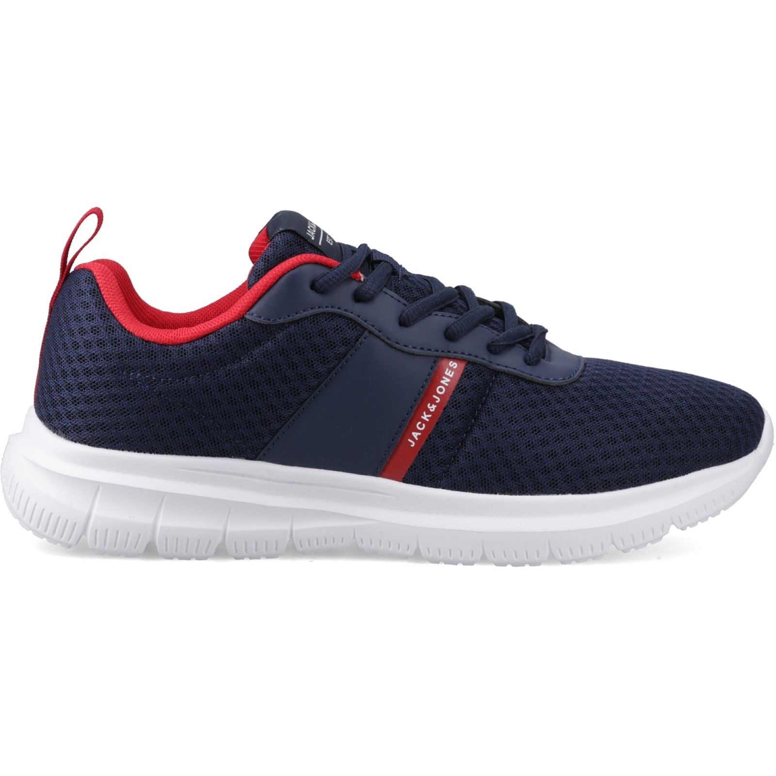 Jack & Jones Taylor Mesh Baskets Pour Hommes En Polyuréthane Couleur Marine