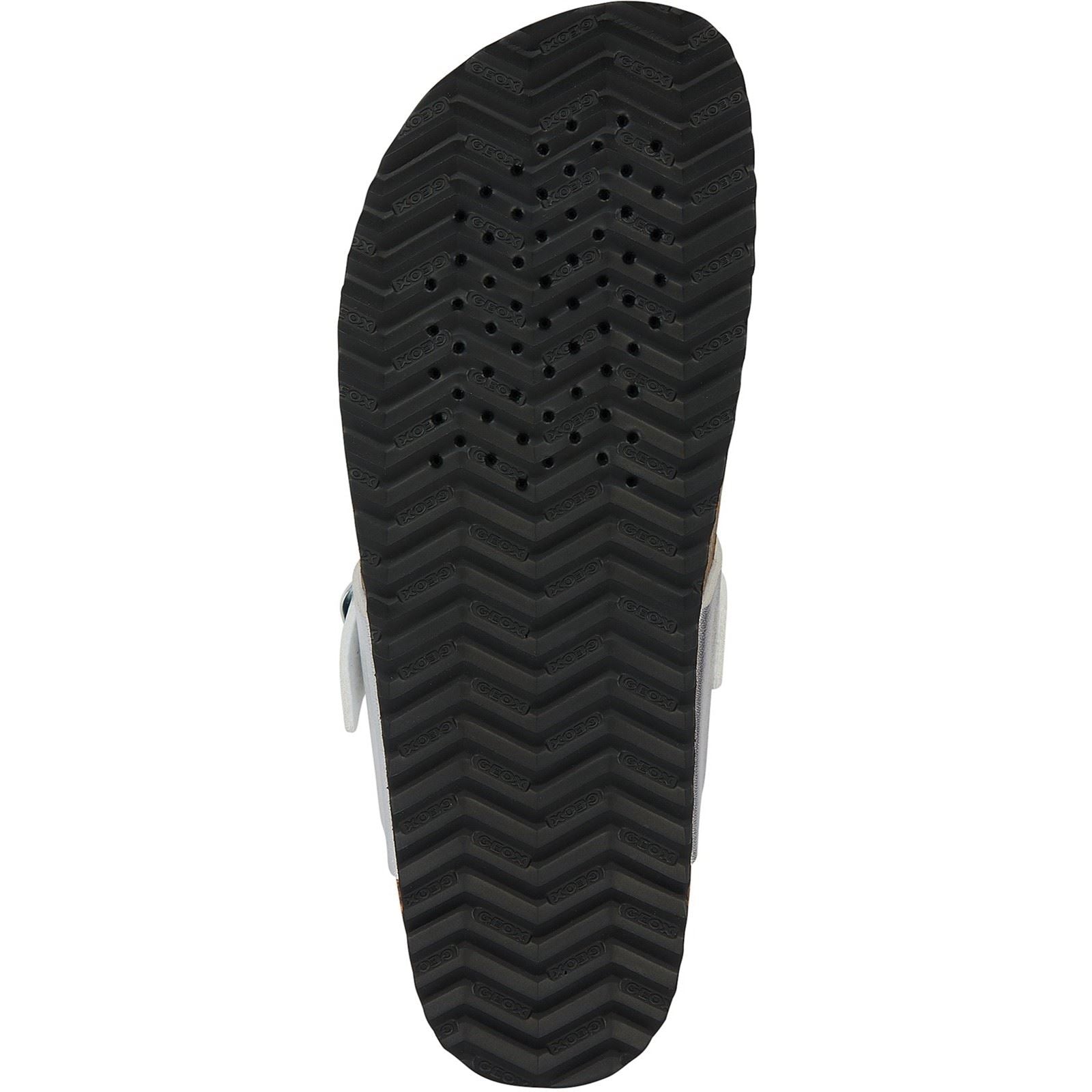 Geox D Brionia Metal Sandales En Argent Pour Femmes