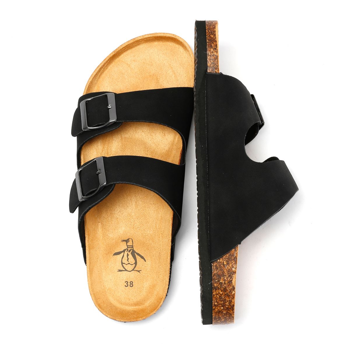 Penguin Port 2 Sandales Noires Pour Femmes