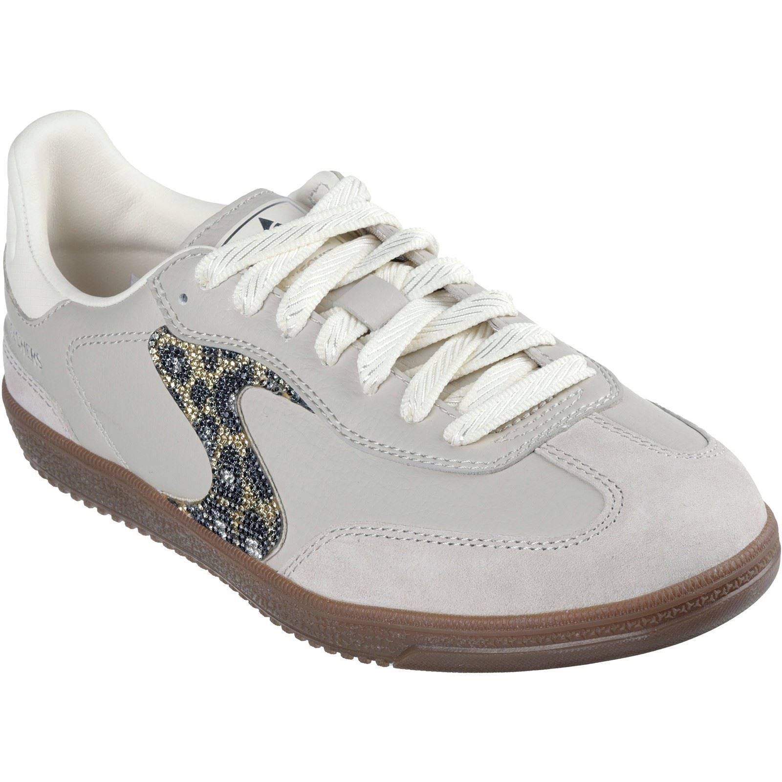 Skechers Hotshot Shimmering Spots Baskets Pour Femmes En Taupe