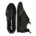 EA7 Black & White Carbon Baskets Noires Pour Hommes