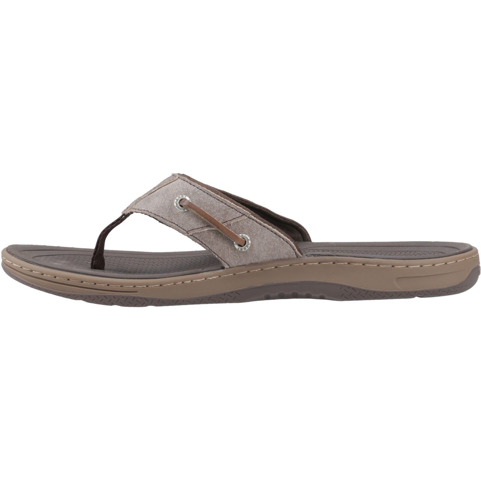 Sperry Batfish Sandales Homme En Cuir Marron