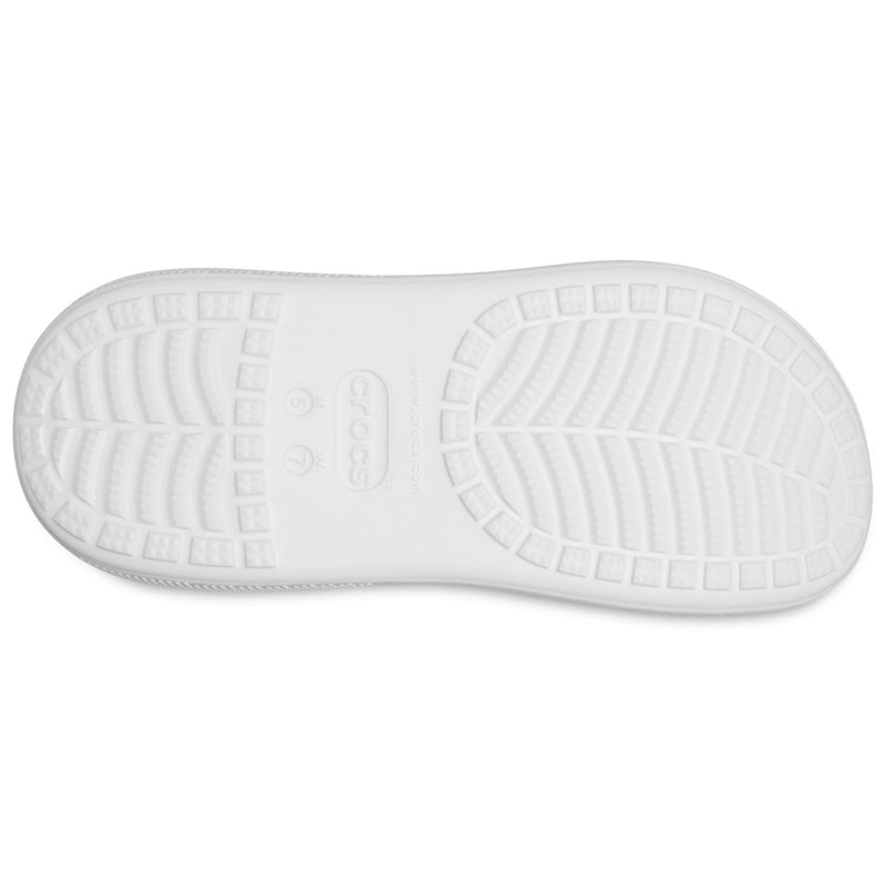 Crocs Classic Crush Sabots Blancs Pour Femme Eva