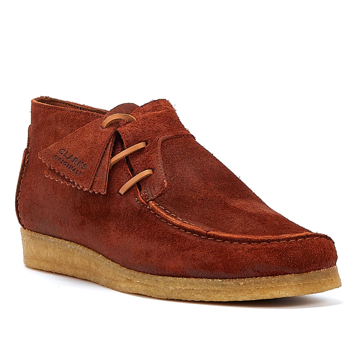 Clarks Bottes Rouille Pour Hommes Originals