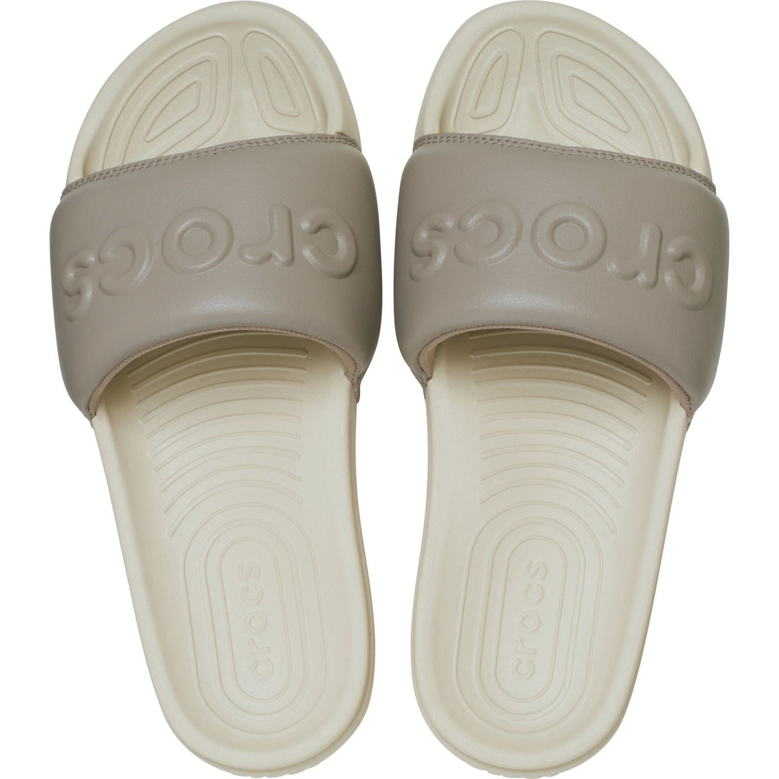 Crocs Crocs All Day Eva Femmes Os/Taupe Claquettes