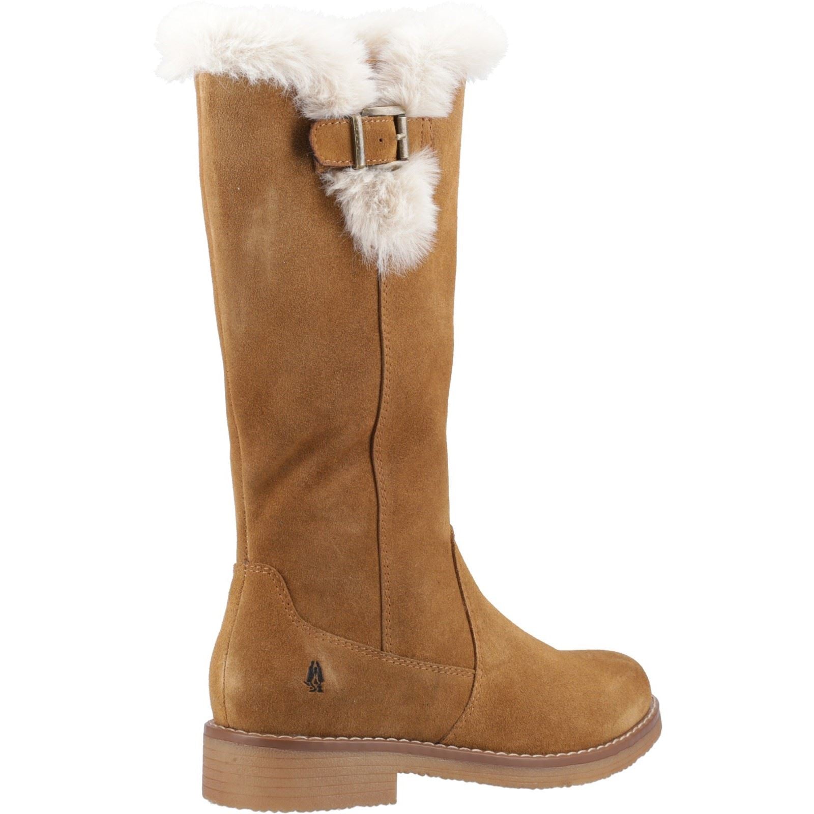 Hush Puppies Millie Bottes Brunes Pour Femmes En Suède