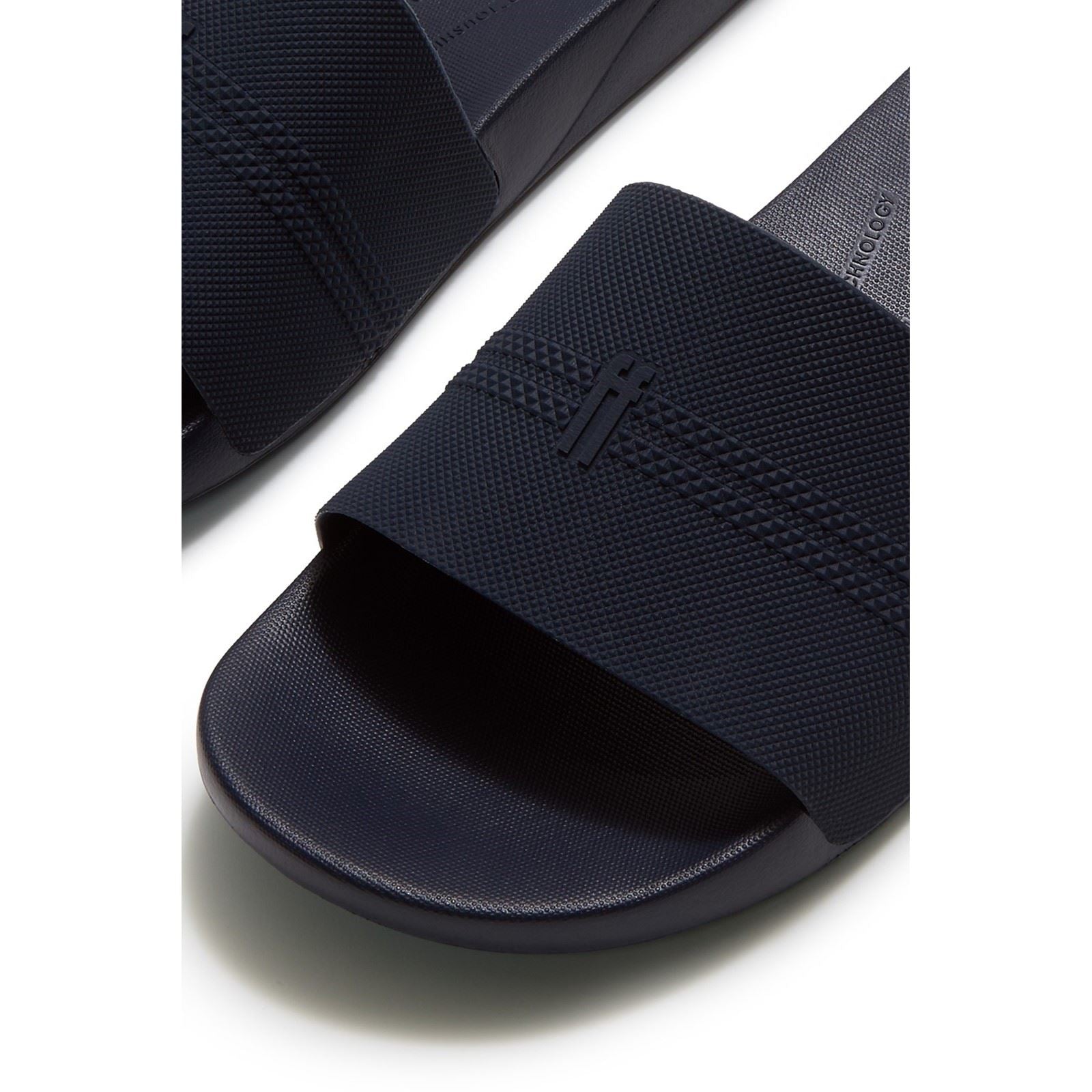 Fitflop iQushion Pool Sandales En Polyuréthane Pour Hommes Bleu Nuit