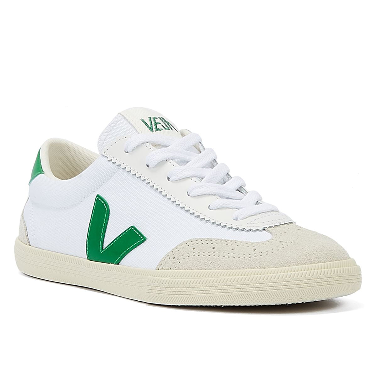 Veja Volley Emeraude Baskets Blanches/Vertes Pour Femmes