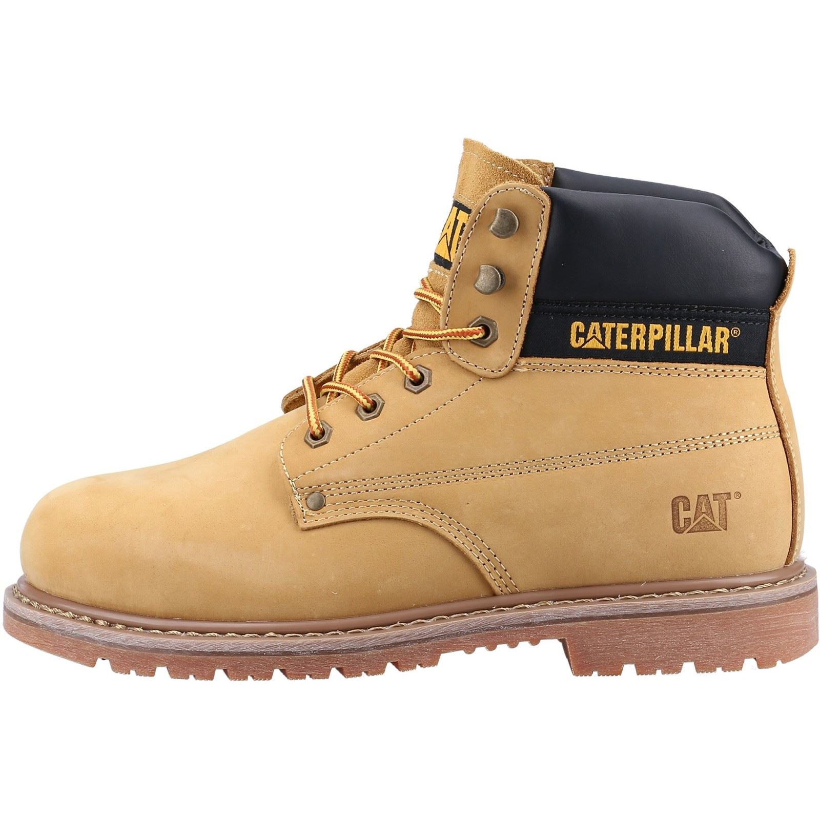 Caterpillar  Bottines De Sécurité Powerplant S3 Nubuck Honey