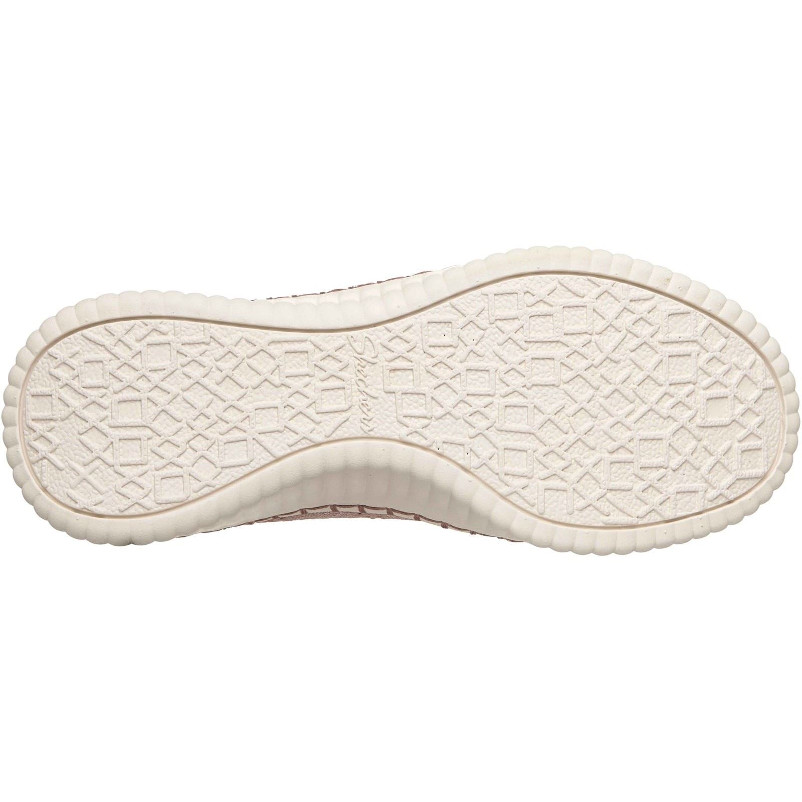 Skechers Wilshire Boulevard Baskets Mauves En Polyester Pour Femmes