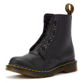 Dr. Martens 1460 Bottes Noires à Fermeture Éclair Avant Pascal