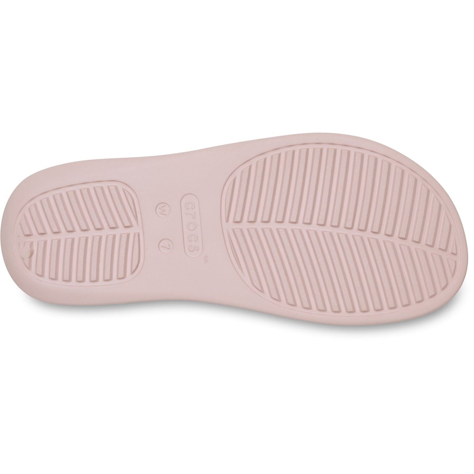 Crocs Getaway Triangle Sandales En Quartz Eva Pour Femmes