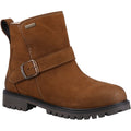 Hush Puppies Wakely Bottes En Cuir Pour Femmes Couleur Tan