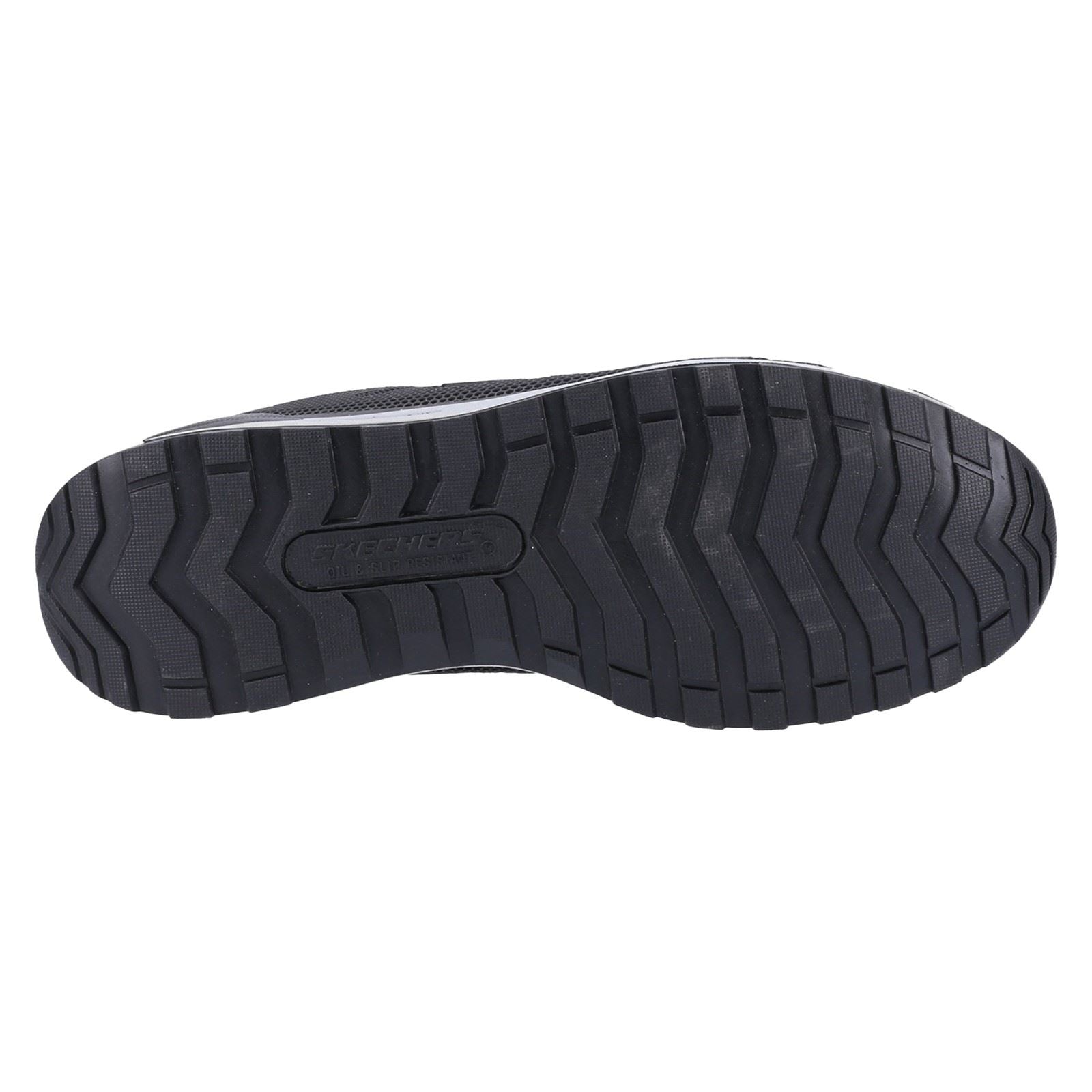 Skechers Workwear Bulklin Bragoo Baskets De Sécurité Noires Pour Hommes En Textile