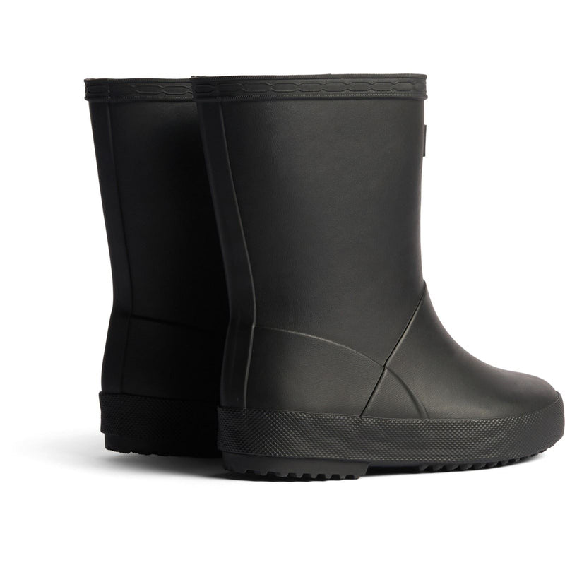Hunter Kids First Insulated Bottes En Caoutchouc Noires Unisexes Pour Enfants