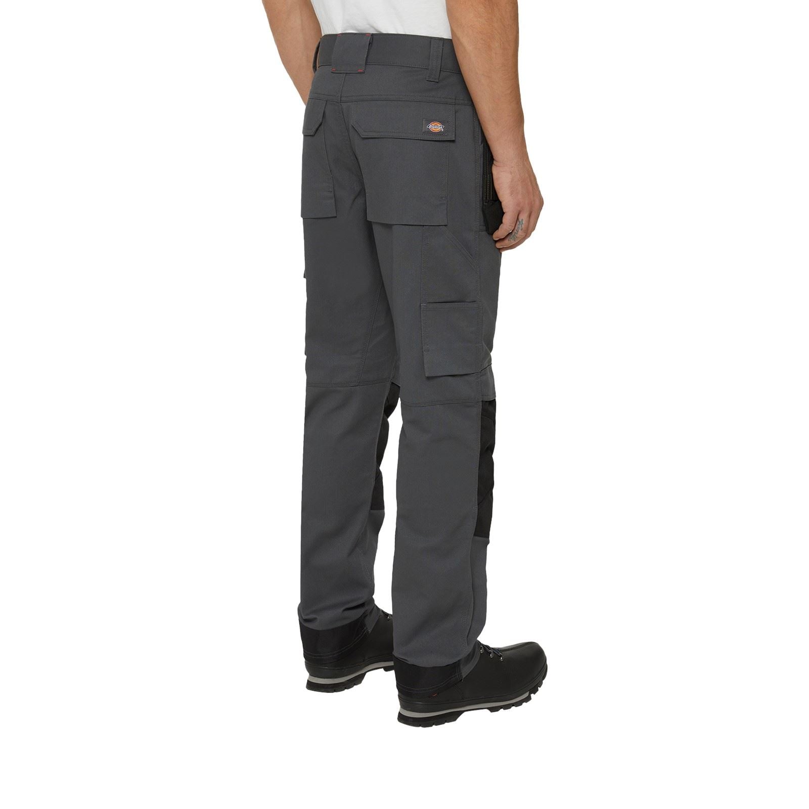 Dickies Multi Pocket Utility Pantalons De Travail Gris En Polyester Pour Homme