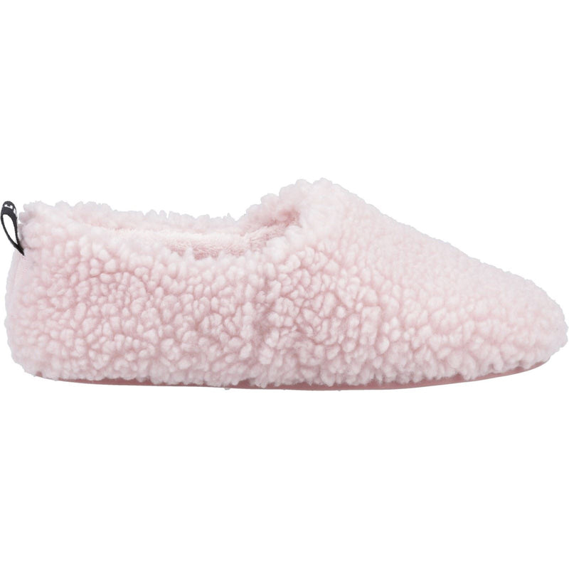 Hush Puppies Emily Chaussons Blush En Fausse Fourrure Pour Femmes