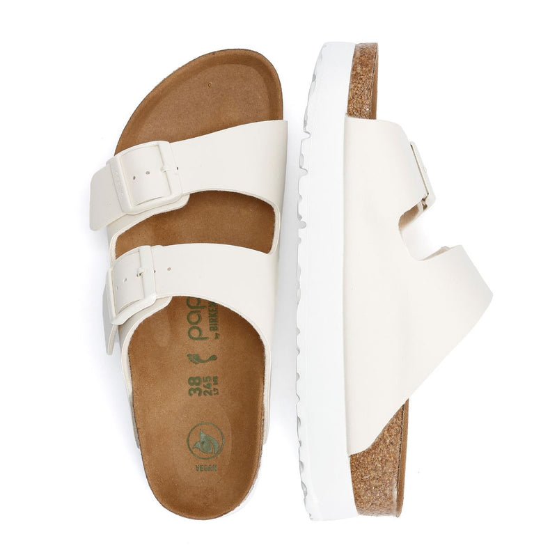 Birkenstock Arizona Flex Narrow Fit Sandales Blanches Pour Femmes