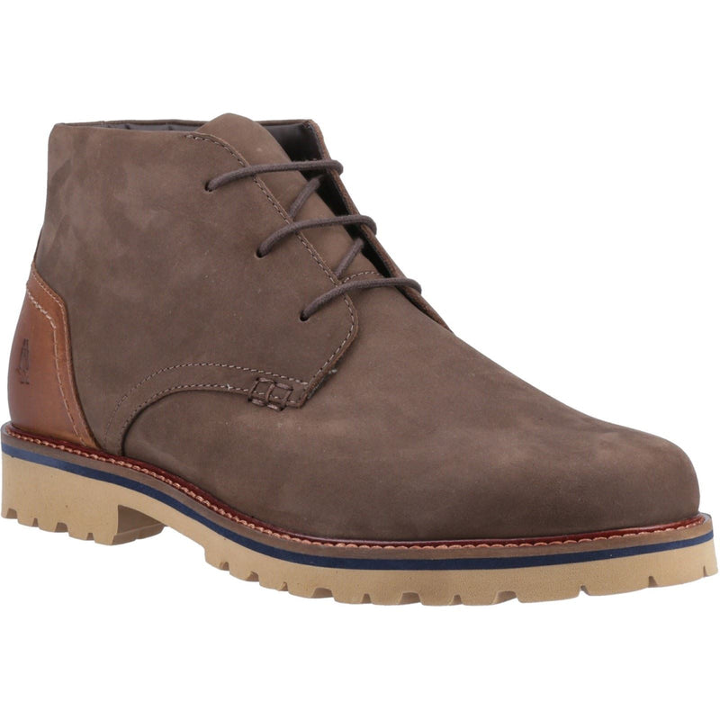 Hush Puppies Moore Bottines Homme En Daim Marron