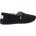 TOMS Alpargata Espadrilles Noires Pour Femmes En 100% Coton