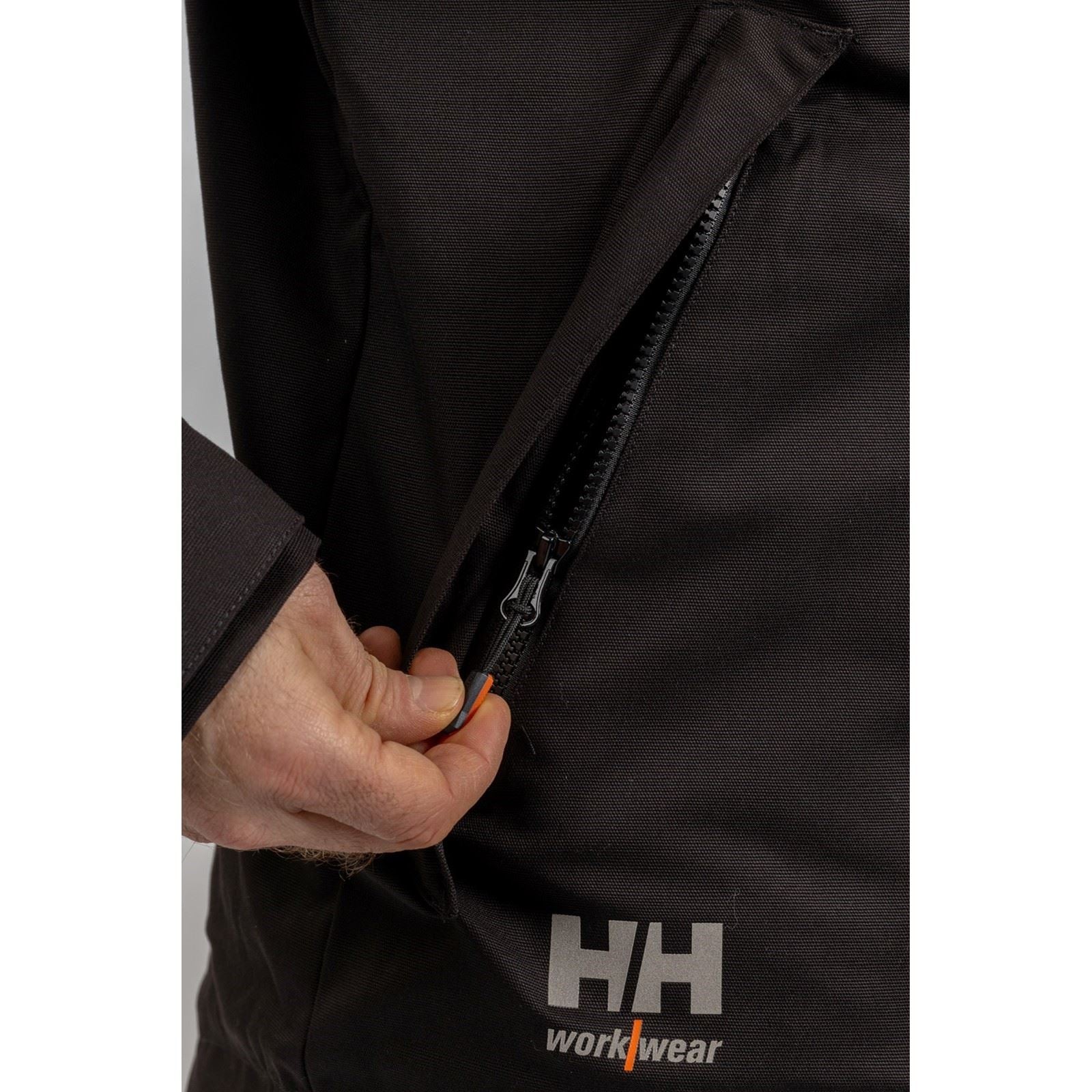 Helly Hansen Workwear Oxford Veste Noire D'hiver Pour Homme