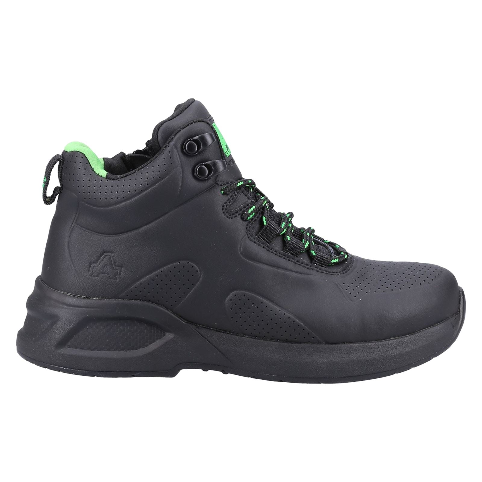 Amblers Safety  Bottes De Sécurité Noires En Cuir Pour Femmes 611