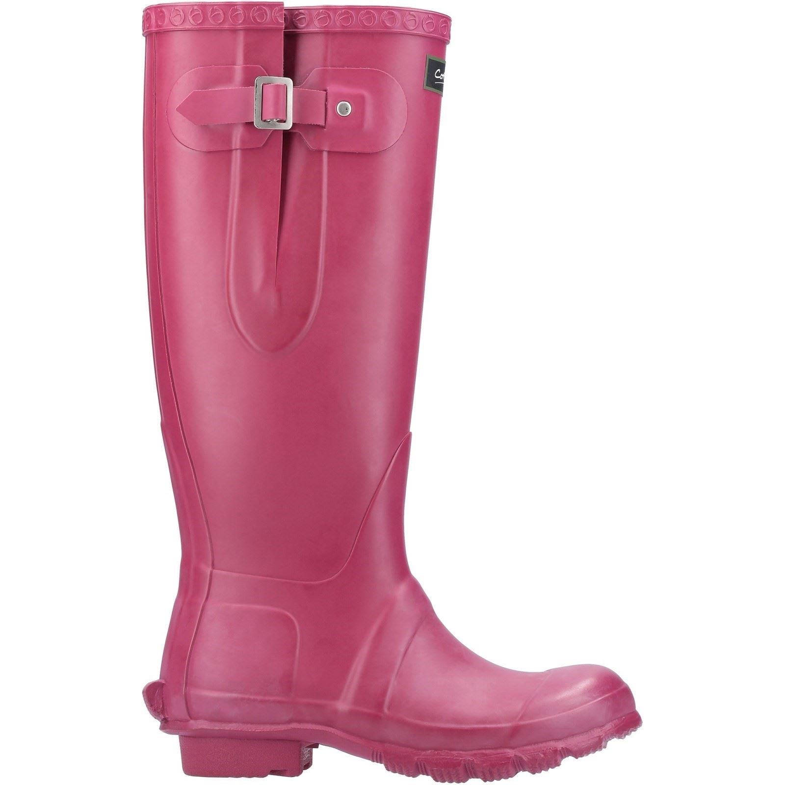 Cotswold Windsor Welly Bottes En Caoutchouc Pour Femmes "Berry"