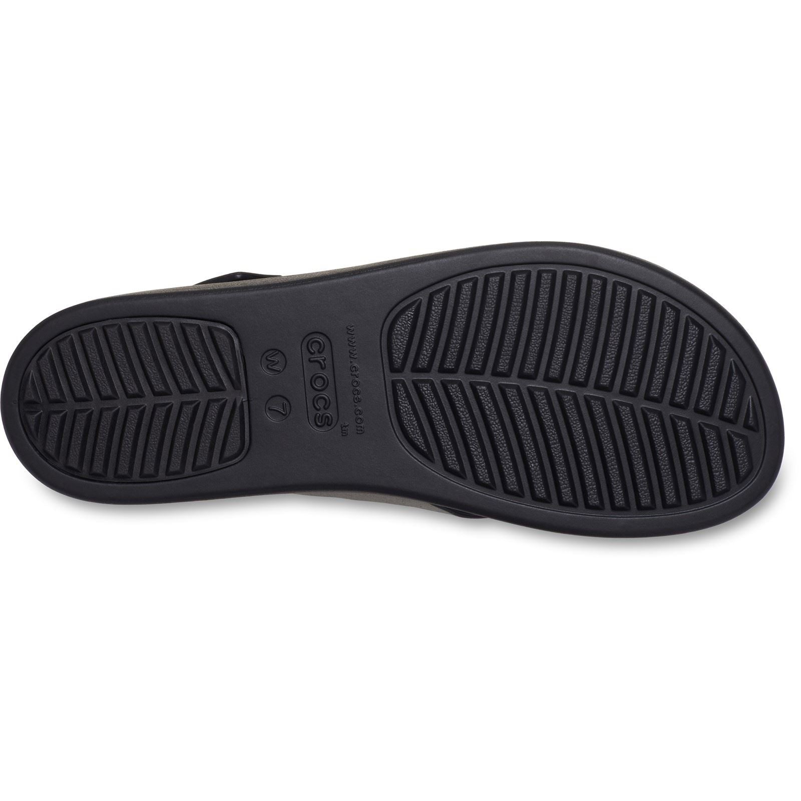 Crocs Brooklyn 4U Sandales Noires Pour Femmes En Eva