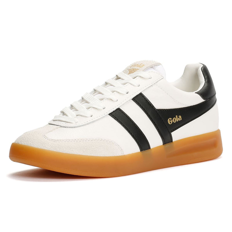 Gola Cyclone Baskets Blanches En Cuir Pour Femmes