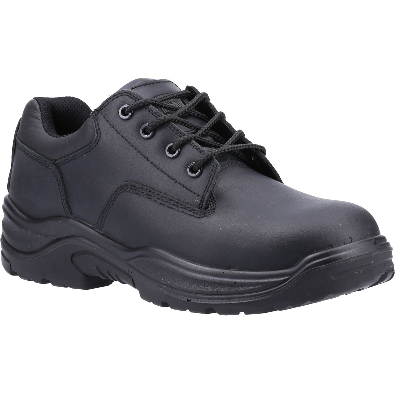 Magnum  Chaussures De Sécurité Basses En Cuir Noir Precision Sitemaster