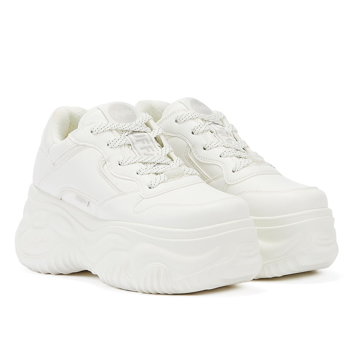 Buffalo Baskets Blanches Pour Femmes Blader One